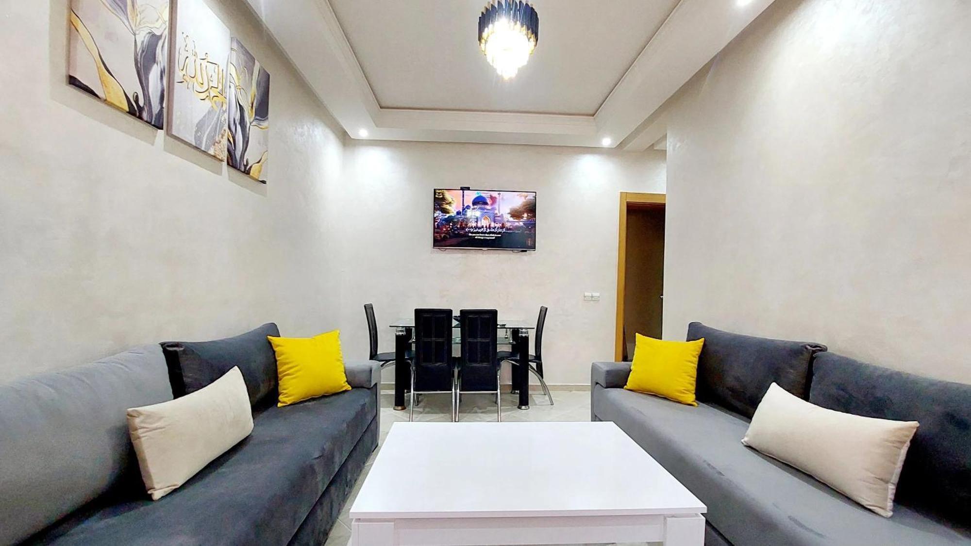 Modern Family Apartment Near Airport Marrakesh Eksteriør bilde