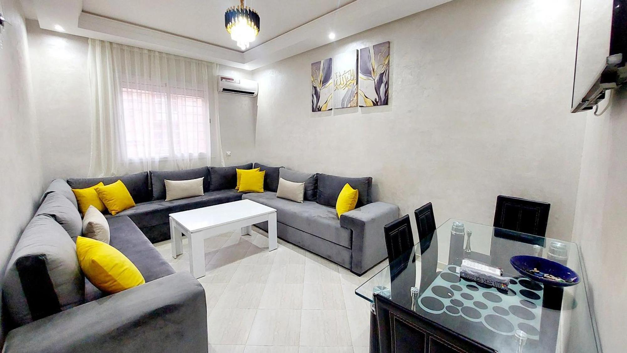 Modern Family Apartment Near Airport Marrakesh Eksteriør bilde